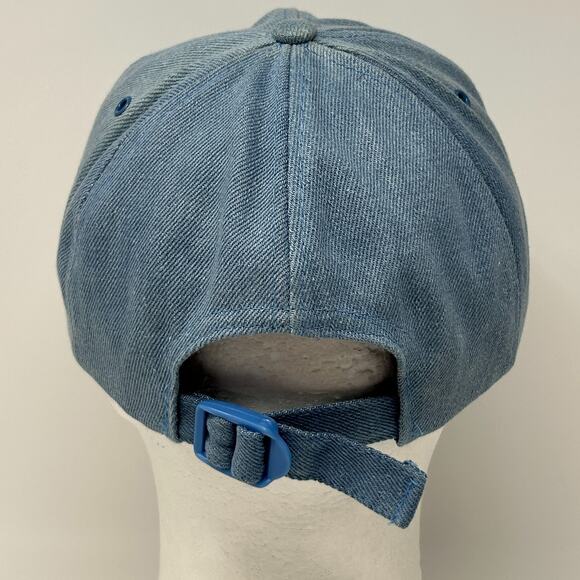 Vintage 90s Crown Royal Country Music Series 93 Hat Cap Western Strapback Blue - Picture 3 of 12